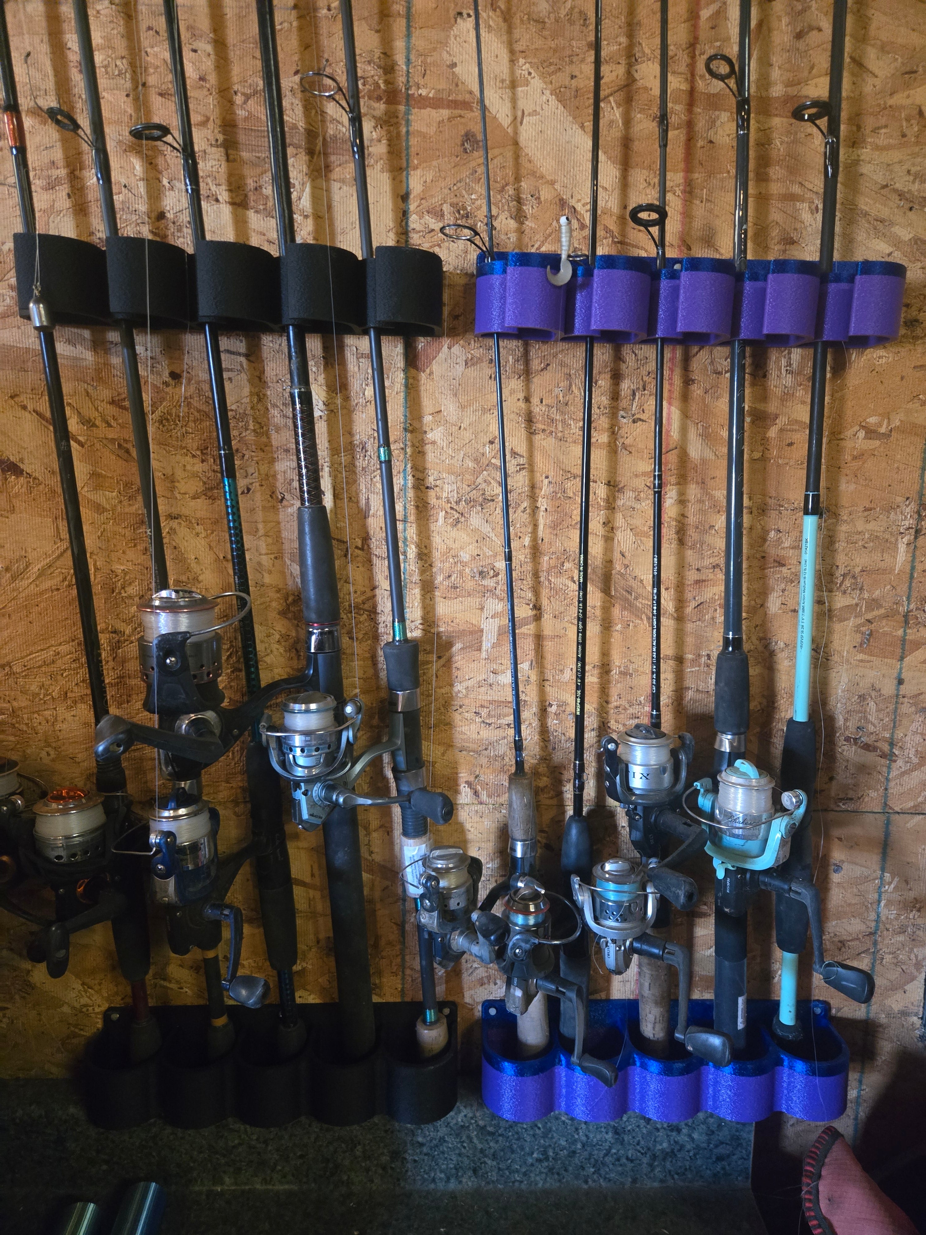 Fishing pole organizer