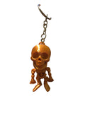 Skeleton keychain