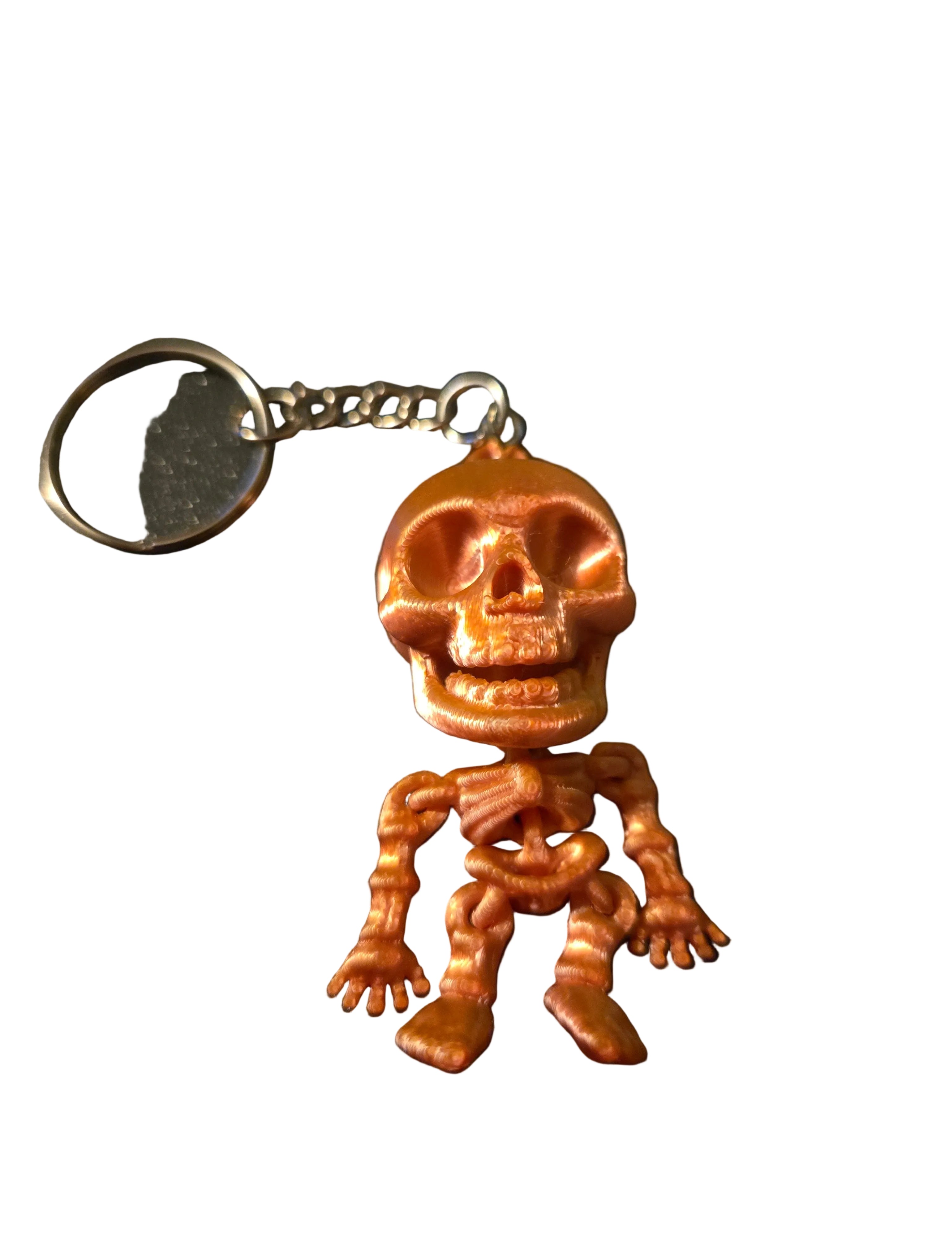 Skeleton keychain